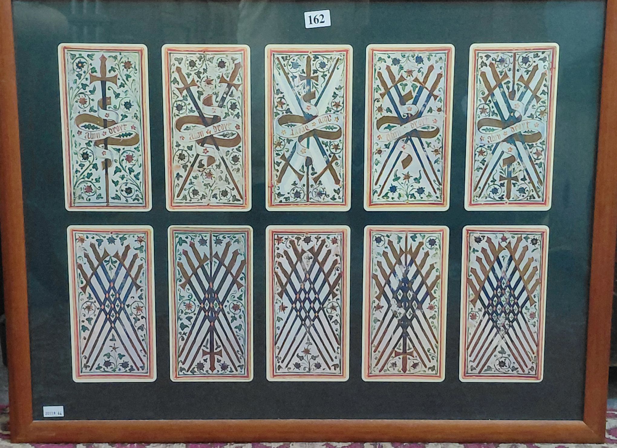 Tarot Card Display Plaque