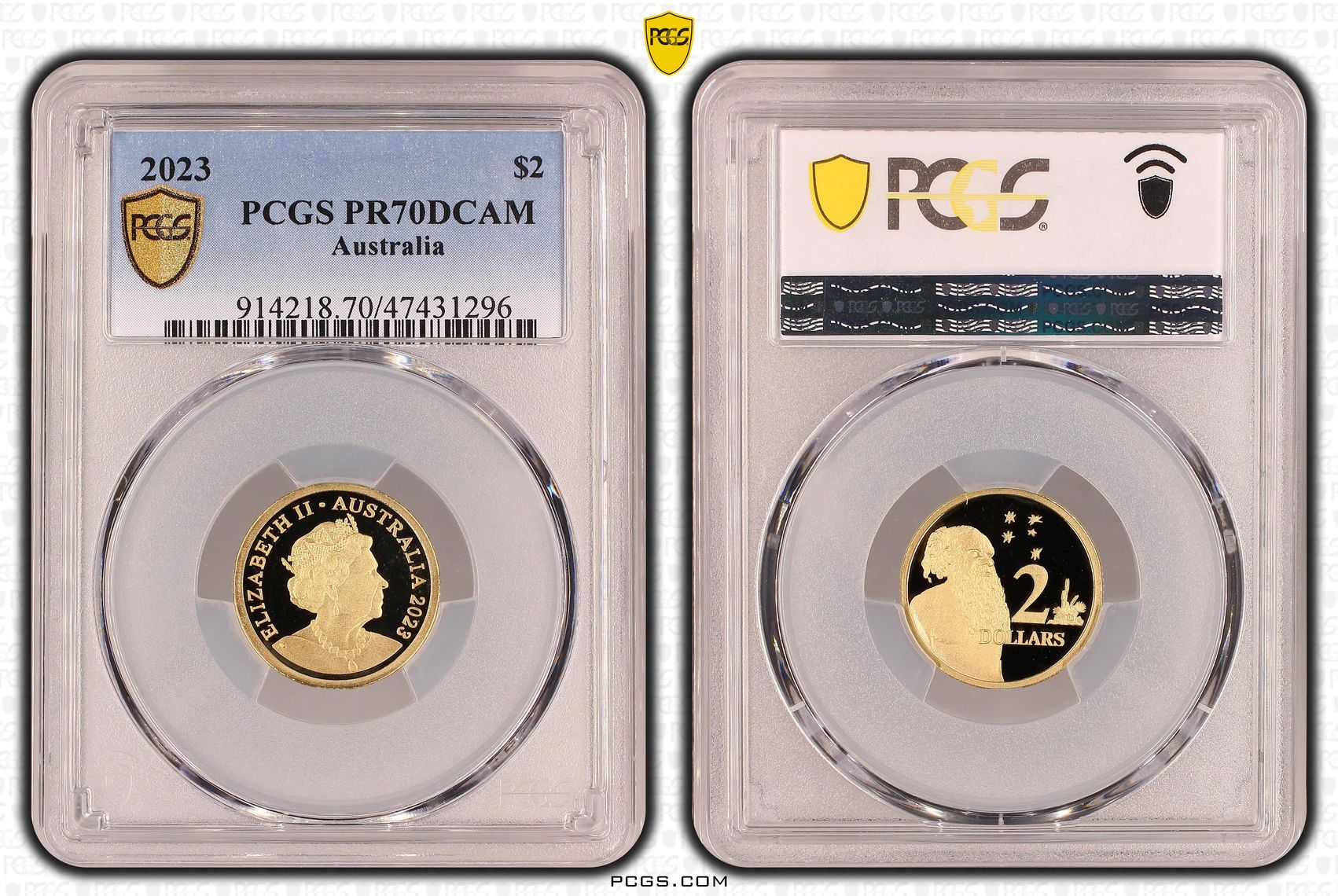 Two Dollar, 2023, PCGS PR70DCAM