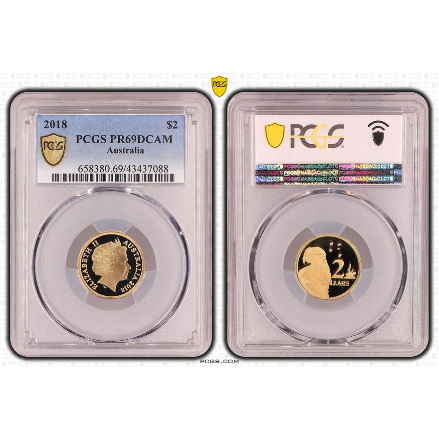30th Anniversary Designed by Ian Rank-Broadley, Two Dollar, 2018, PCGS PR69DCAM