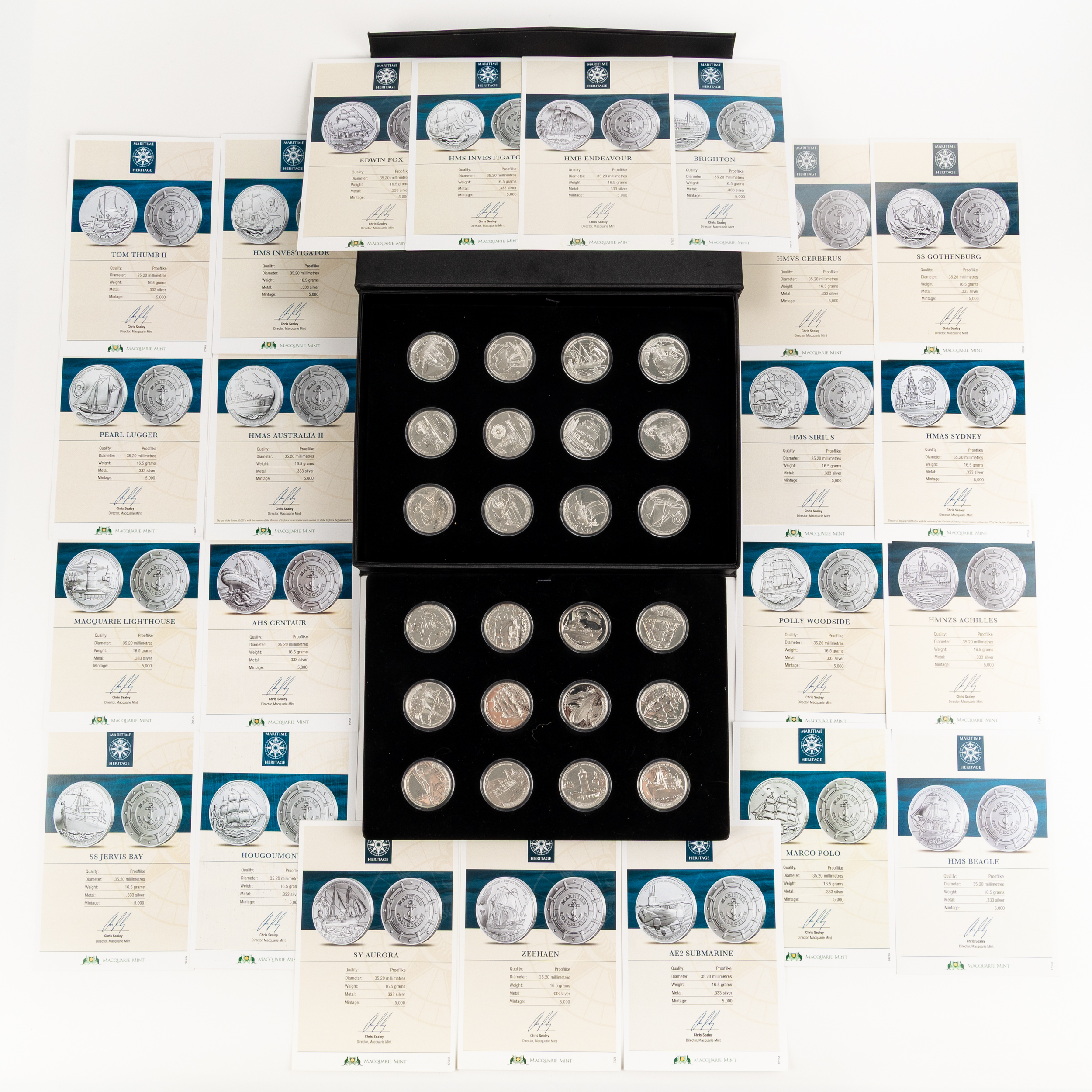 Macquarie Mint - Maritime Heritage, 2013 - 2014, aFDC