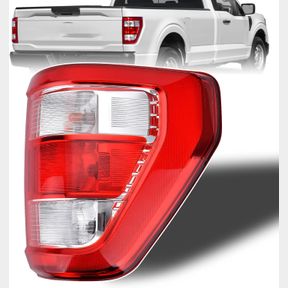 NAKUULY TAIL LIGHT COMPATIBLE WITH 2021 2022 2023 2024 FORD F150 F-150 XL RIGHT PASSENGER SIDE TAILLIGHT BRAKE REAR LAMP ASSEMBLY