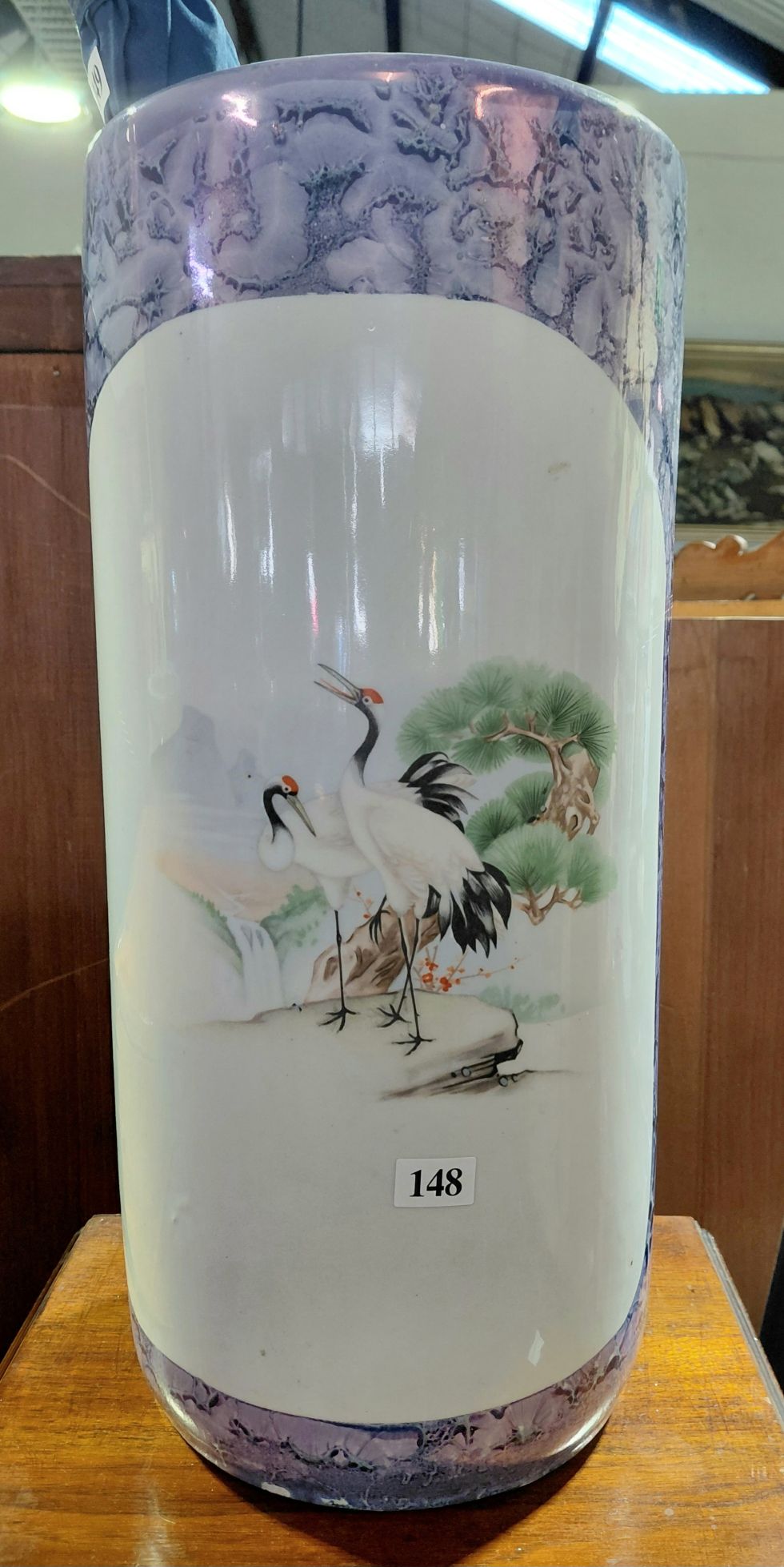 148 · CHINESE PORCELAIN UMBRELLA STAND