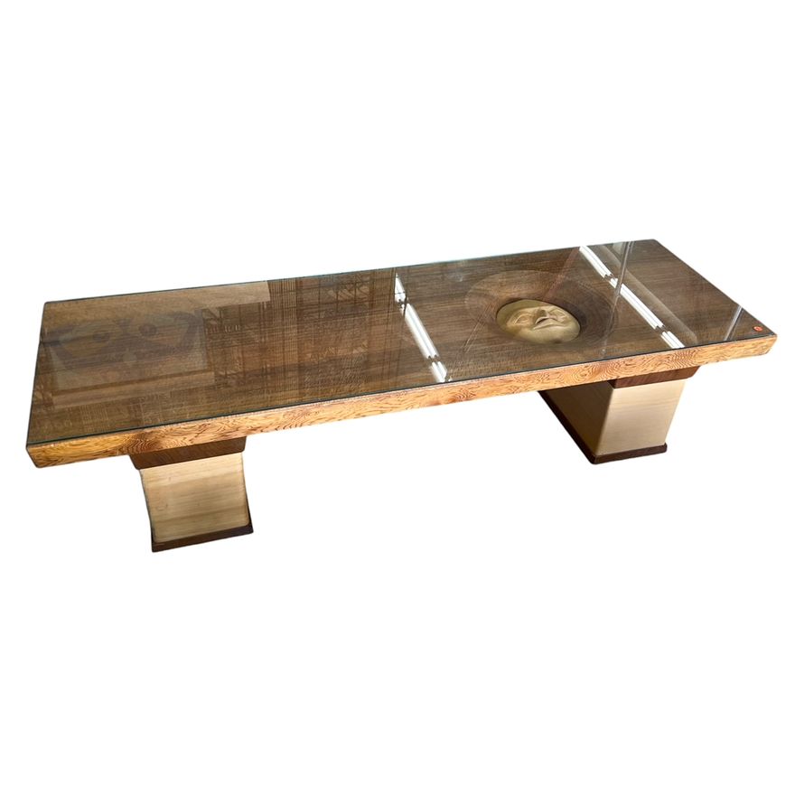 Al Short ''Sun Harvest Table'' 1998 Cedar