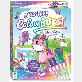 Inkredibles Unicorn and Friends Mess Free Colour Burst Kit |
