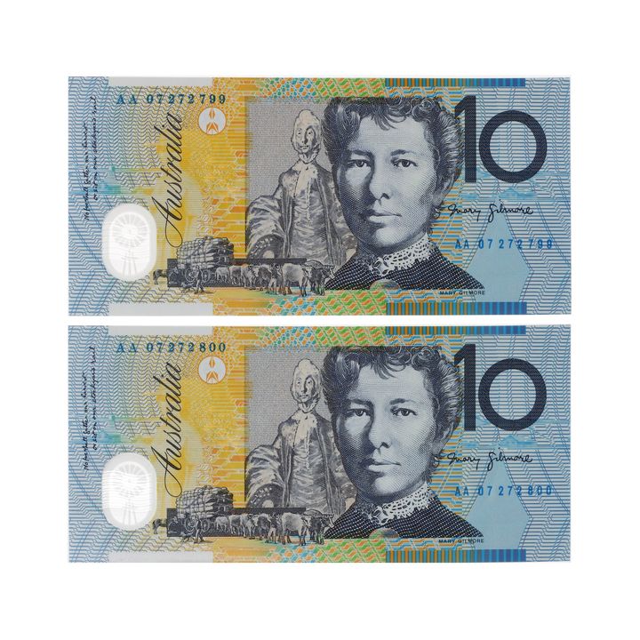 First Prefix - Stevens/Henry, Ten Dollar, 2007 Uncirculated