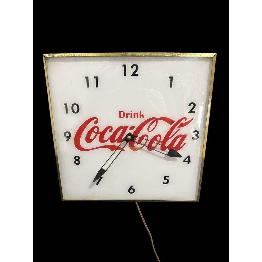 Reproduction Drink Coca Cola Pam Clock
