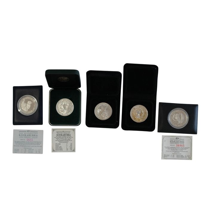 Group, Elizabeth II, Kookaburras, FDC