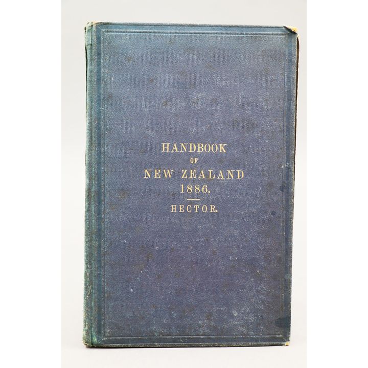 HECTOR, JAMES - Handbook of New Zealand