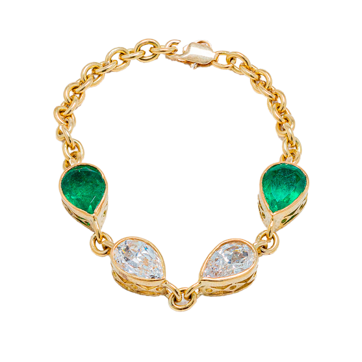 PULSERA DE ESMERALDAS