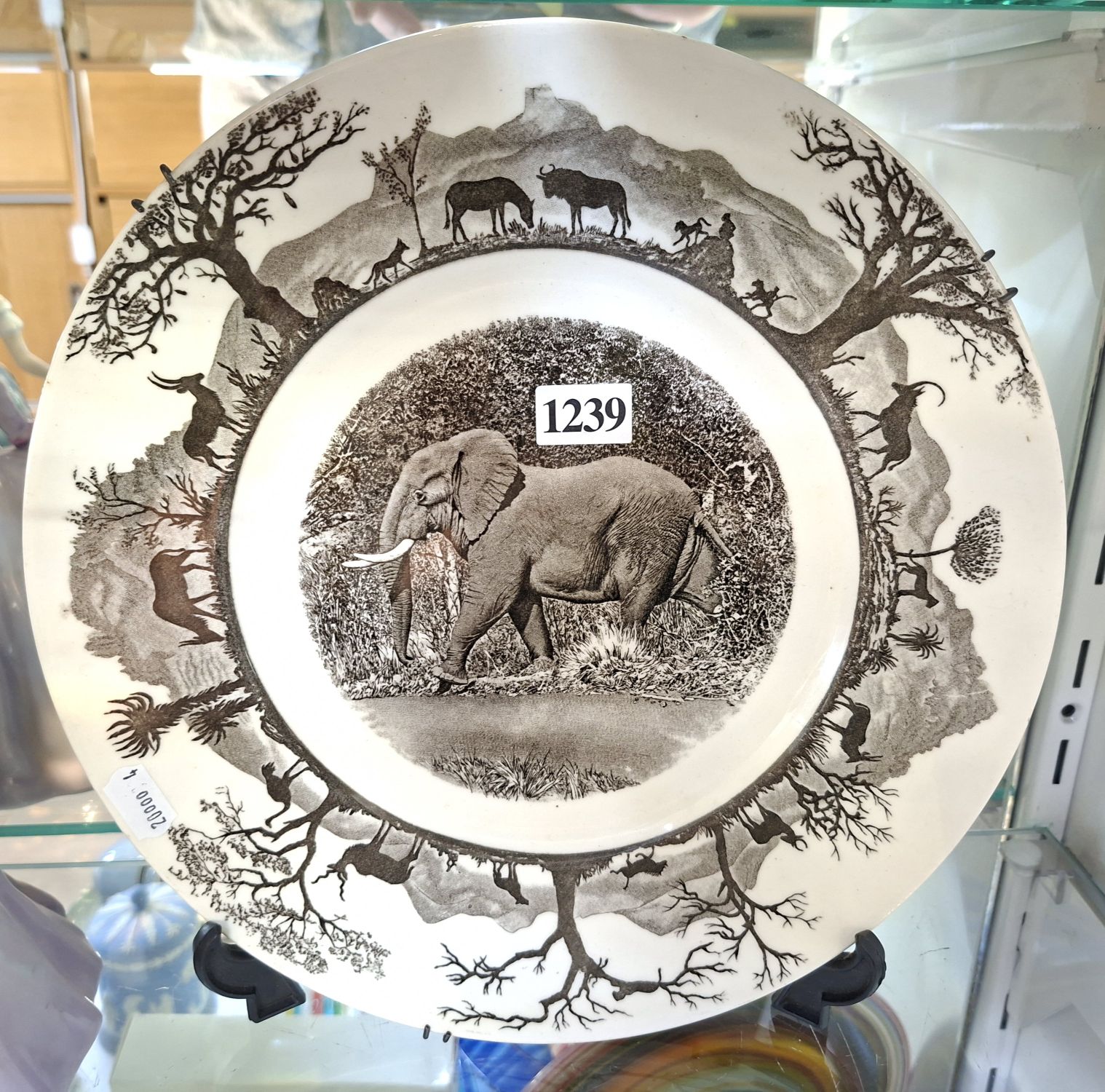 Wedgwood Elephant Cabinte Plate