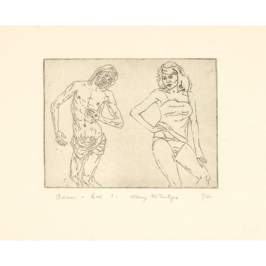 Mary McIntyre 'Adam and Eve I'