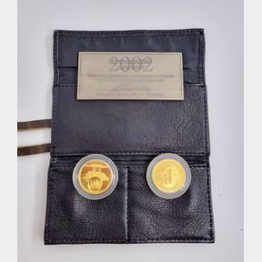 SPECIAL LIMITED ADDITION 193/300 24CT GOLD R2 LAUNCH SET ROBBEN ISLAND 2X QUARTER OZ