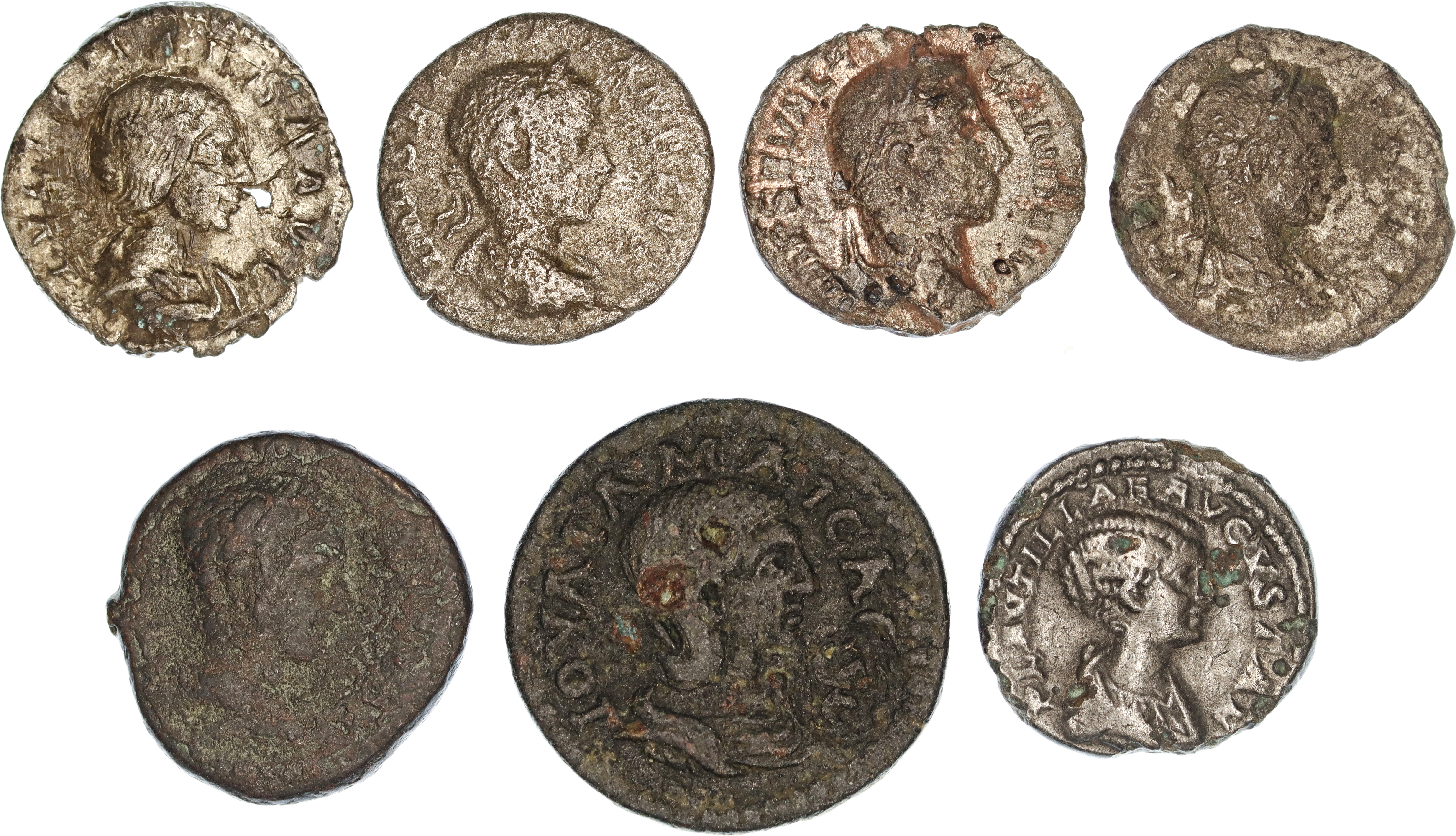 Roman Empire, Severan Rulers, Denarii - Unit, 3rd Century AD, F-VF