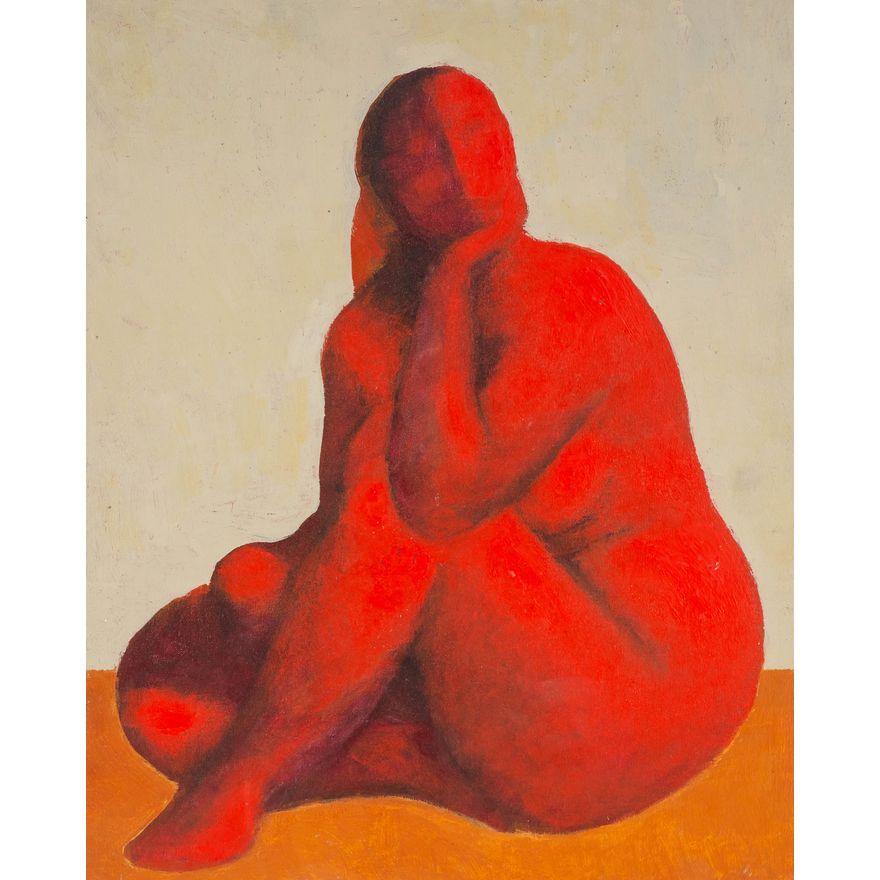 Tomasz Kazikowski | Akt czerwony, 1989 r.