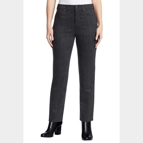 GLORIA VANDERBILT TAPERED HIGH RISE AMANDA SLIM KNIT PONTE SZ 10