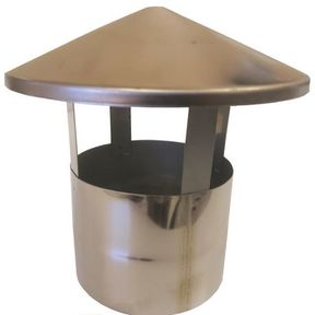 Cowl - 2 X Rain Caps - Used for 12 Litre Gas Geyser