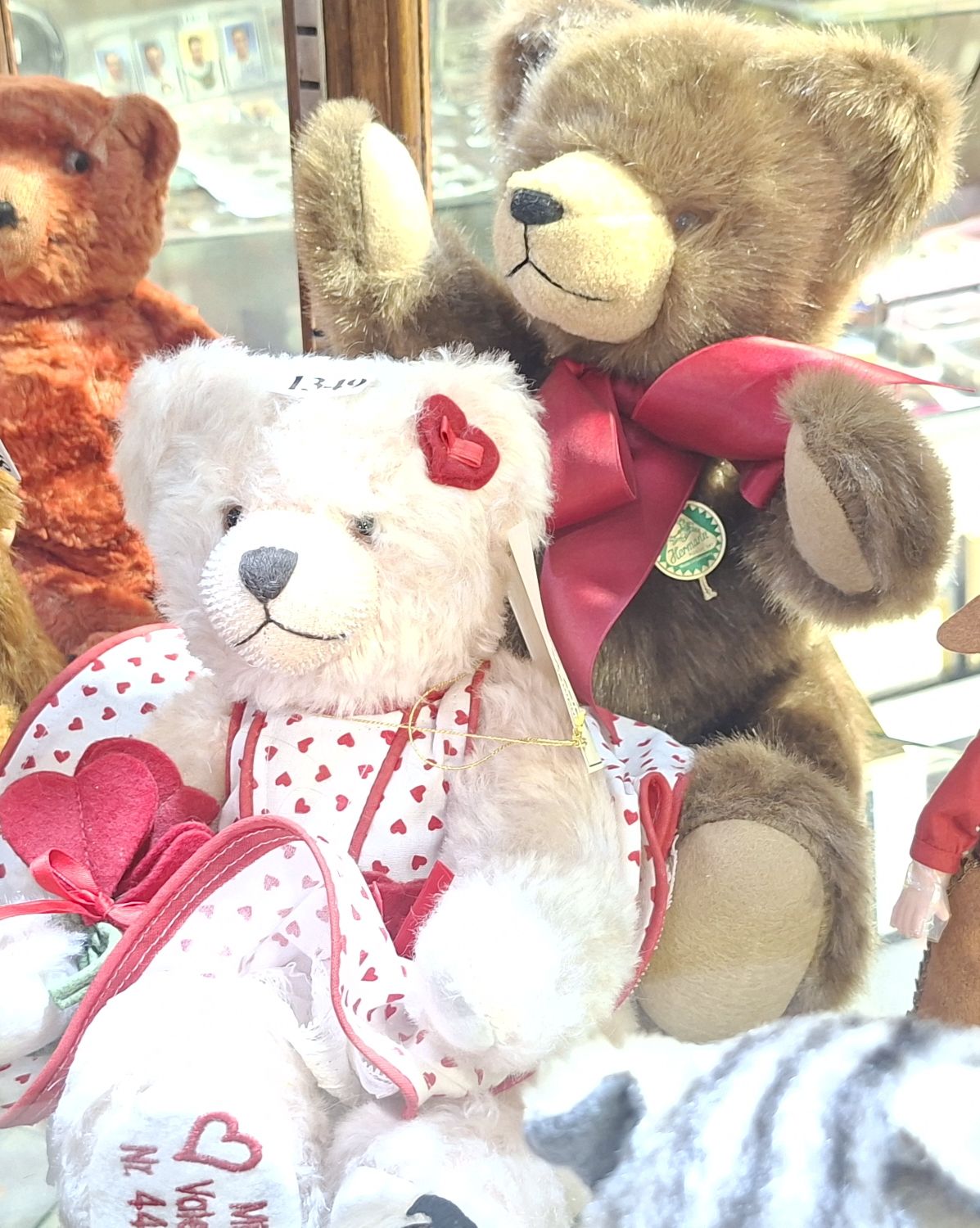 1349 · TWO HERMAN TEDDIES