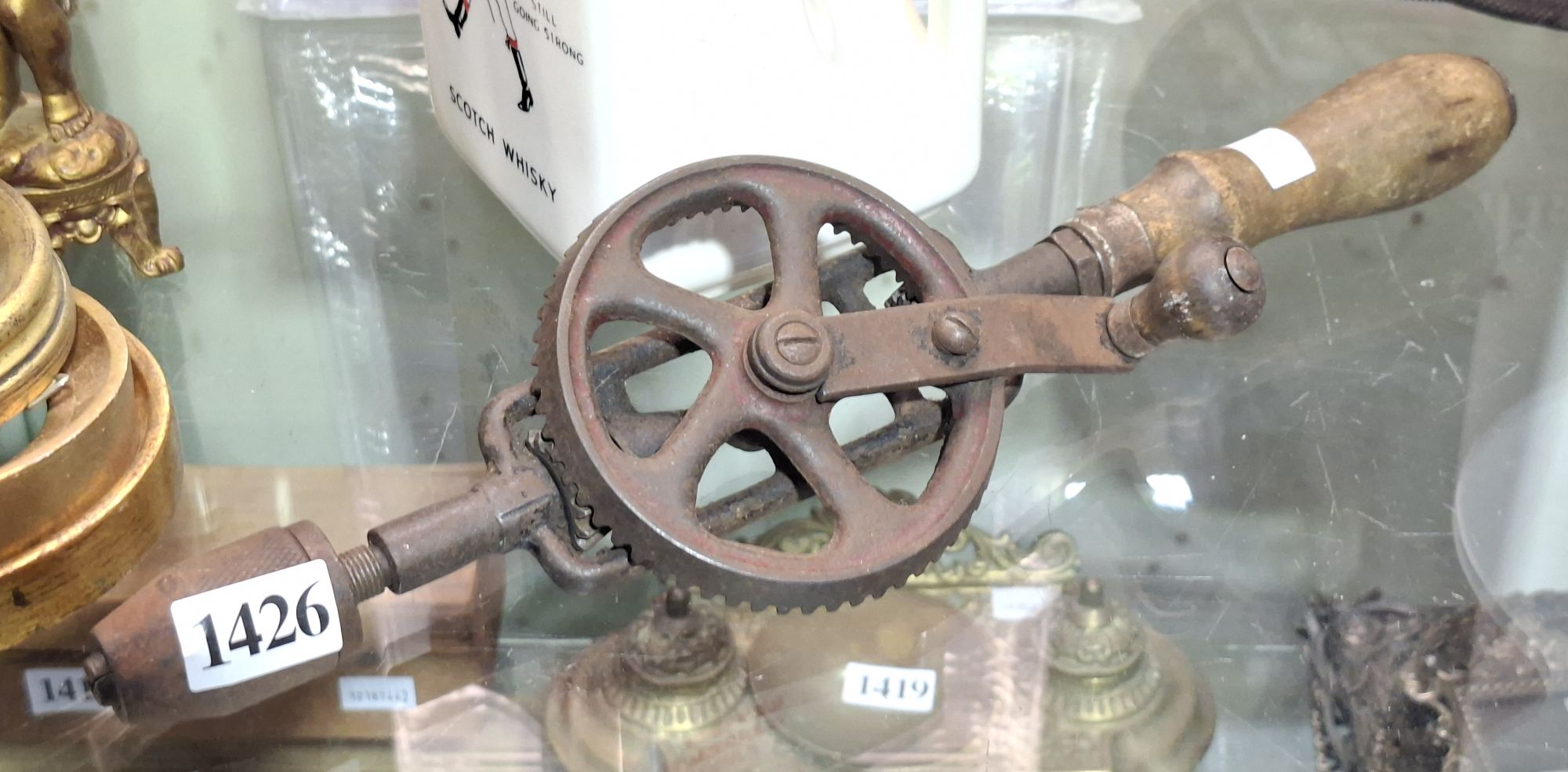 ANTIQUE HAND DRILL