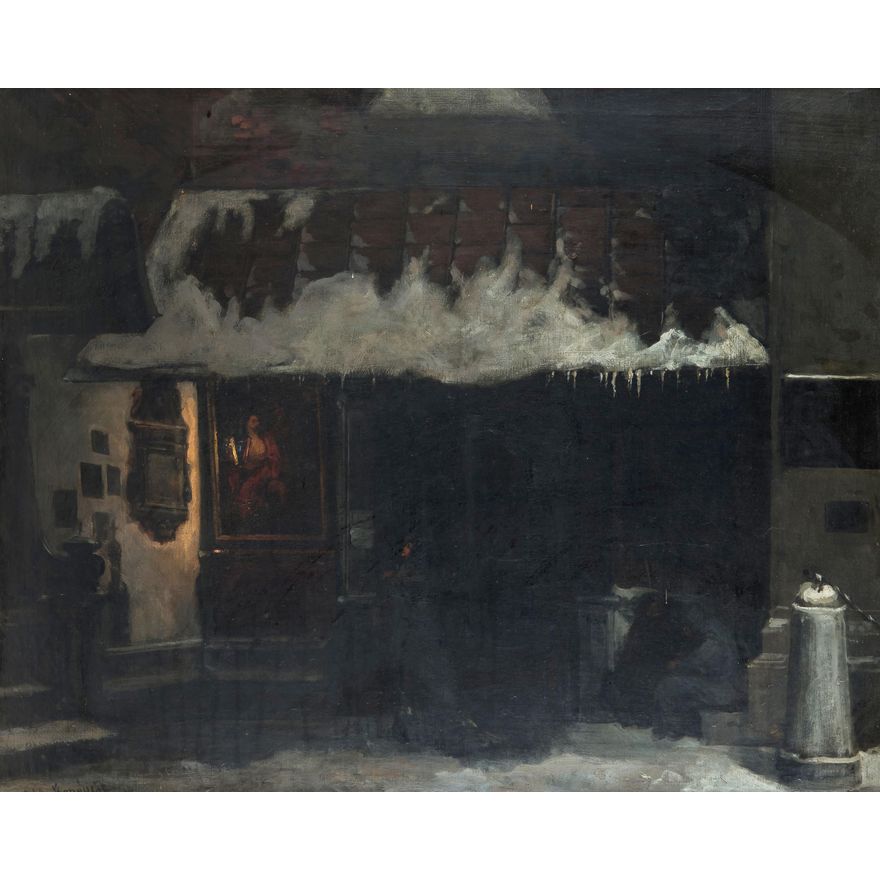 Wacław Koniuszko | Wieczorna zaduma, 1878 r.