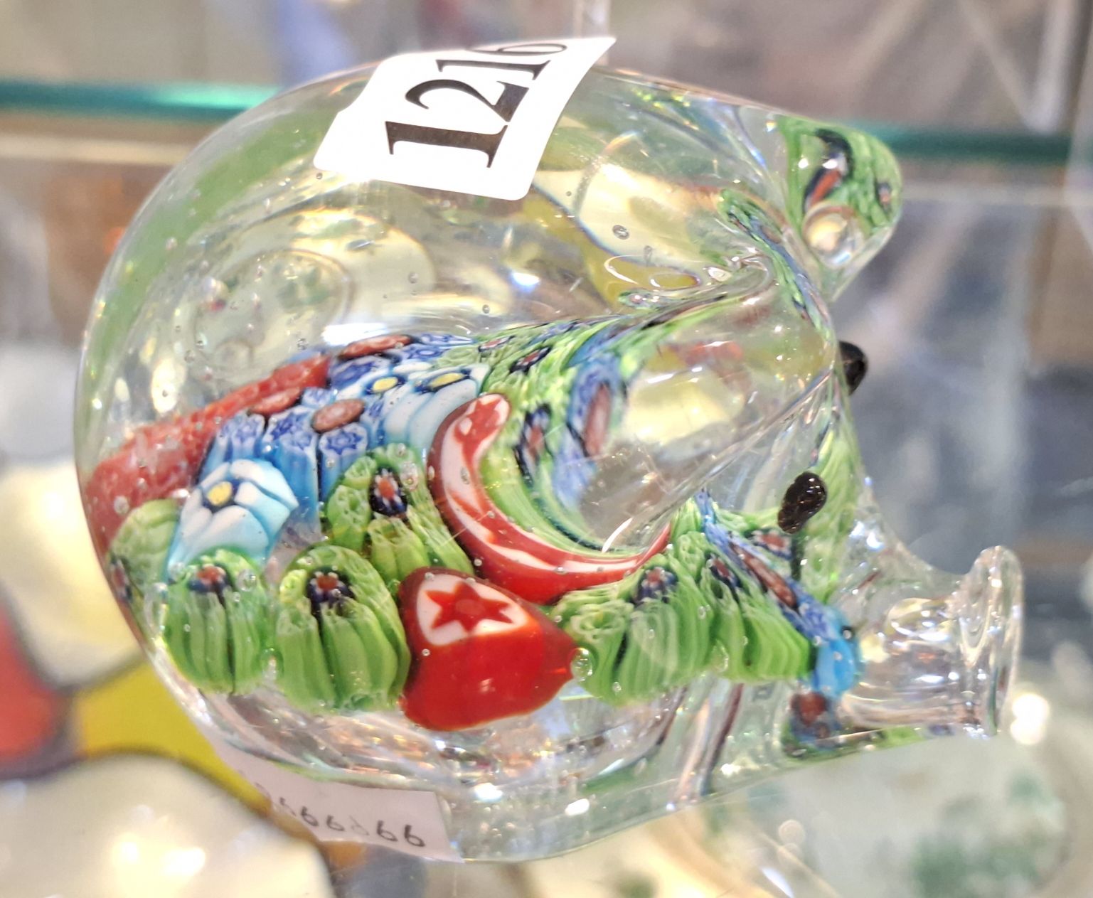 1216 · ART GLASS PAPERWEIGHT