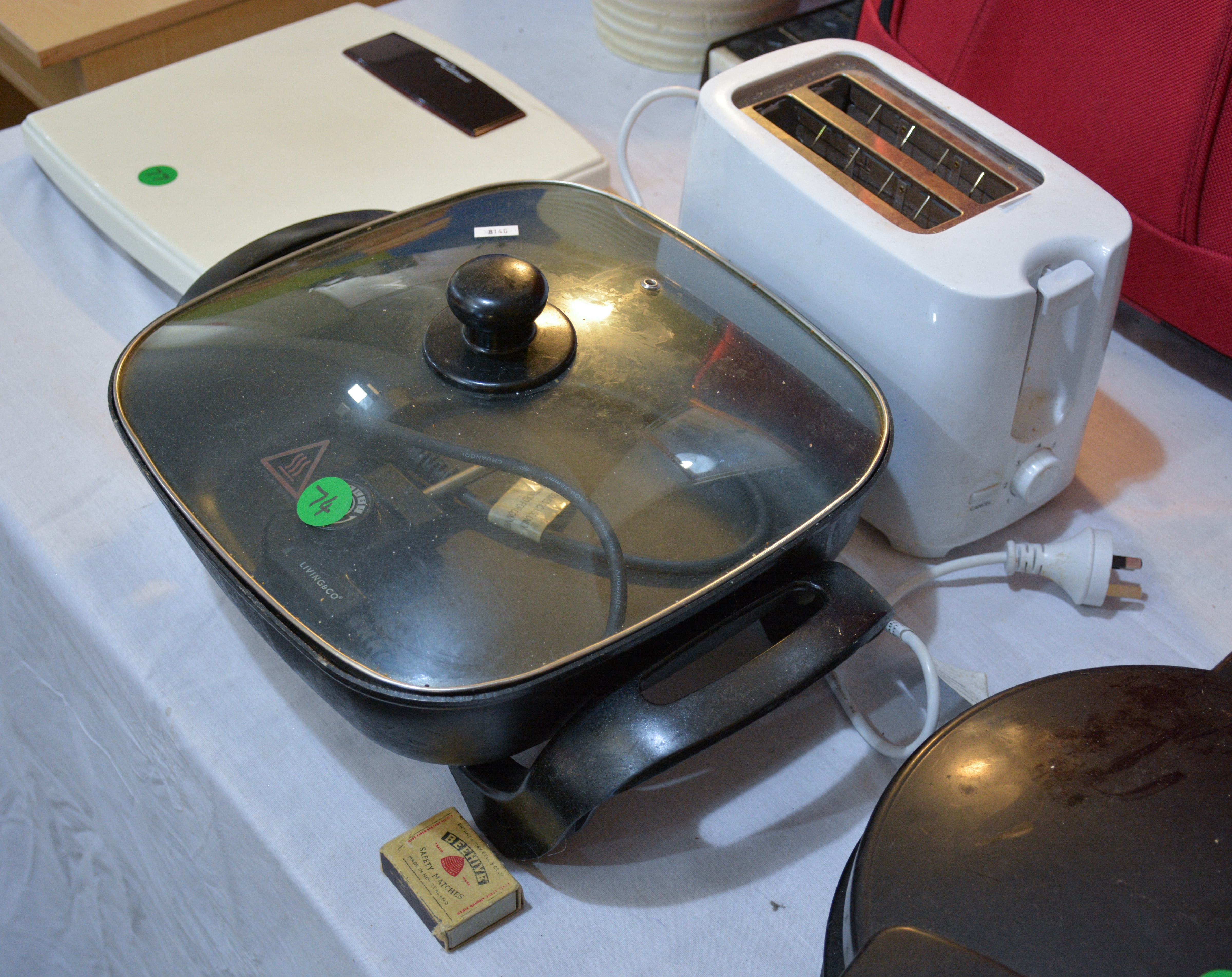 Toaster and Frying Pan — NZ auction result