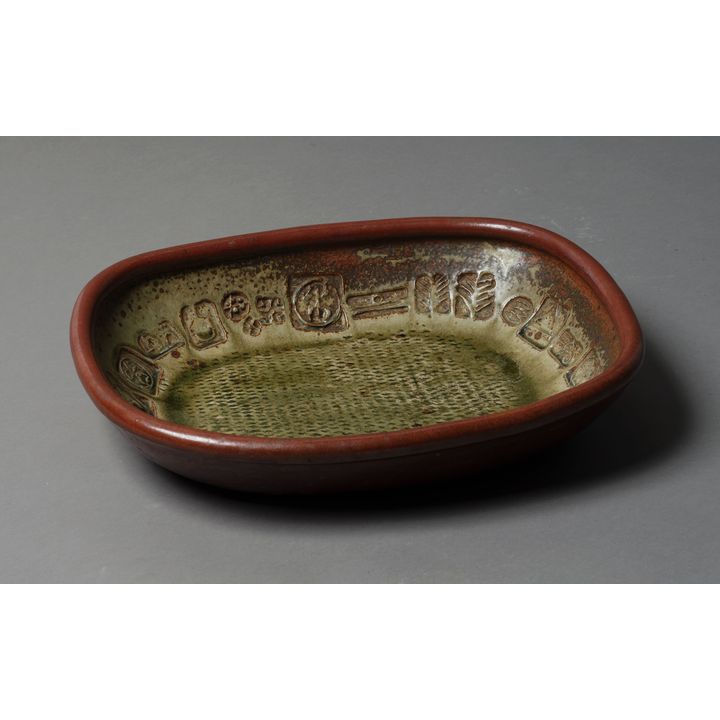 Len Castle - Large stoneware platter