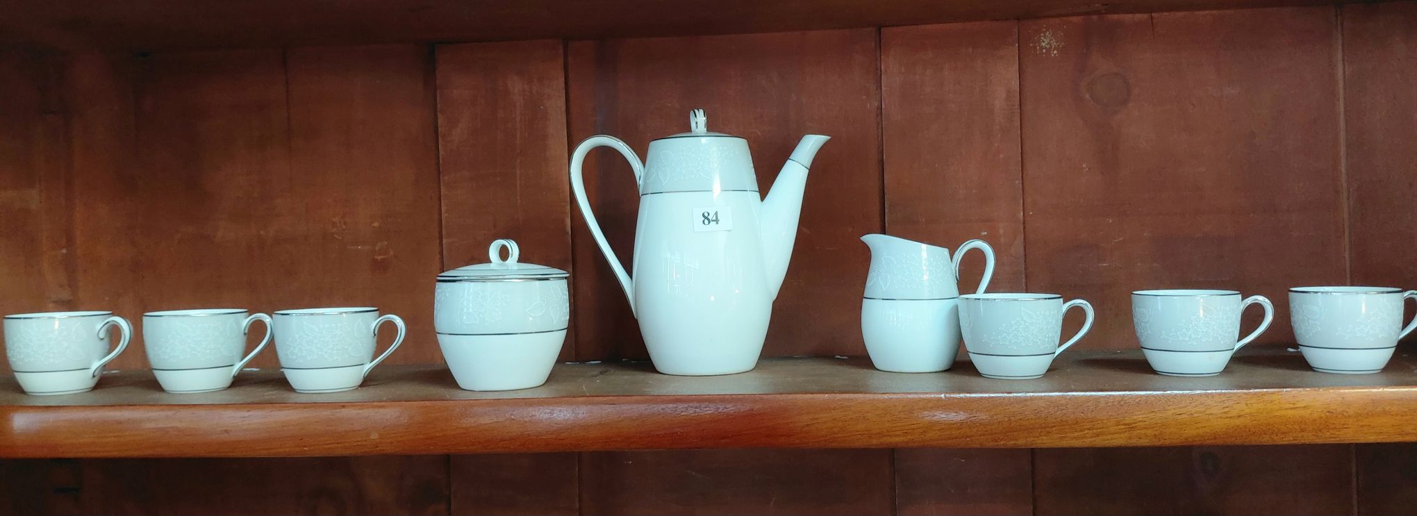 84 · NORITAKE COFFEE SET