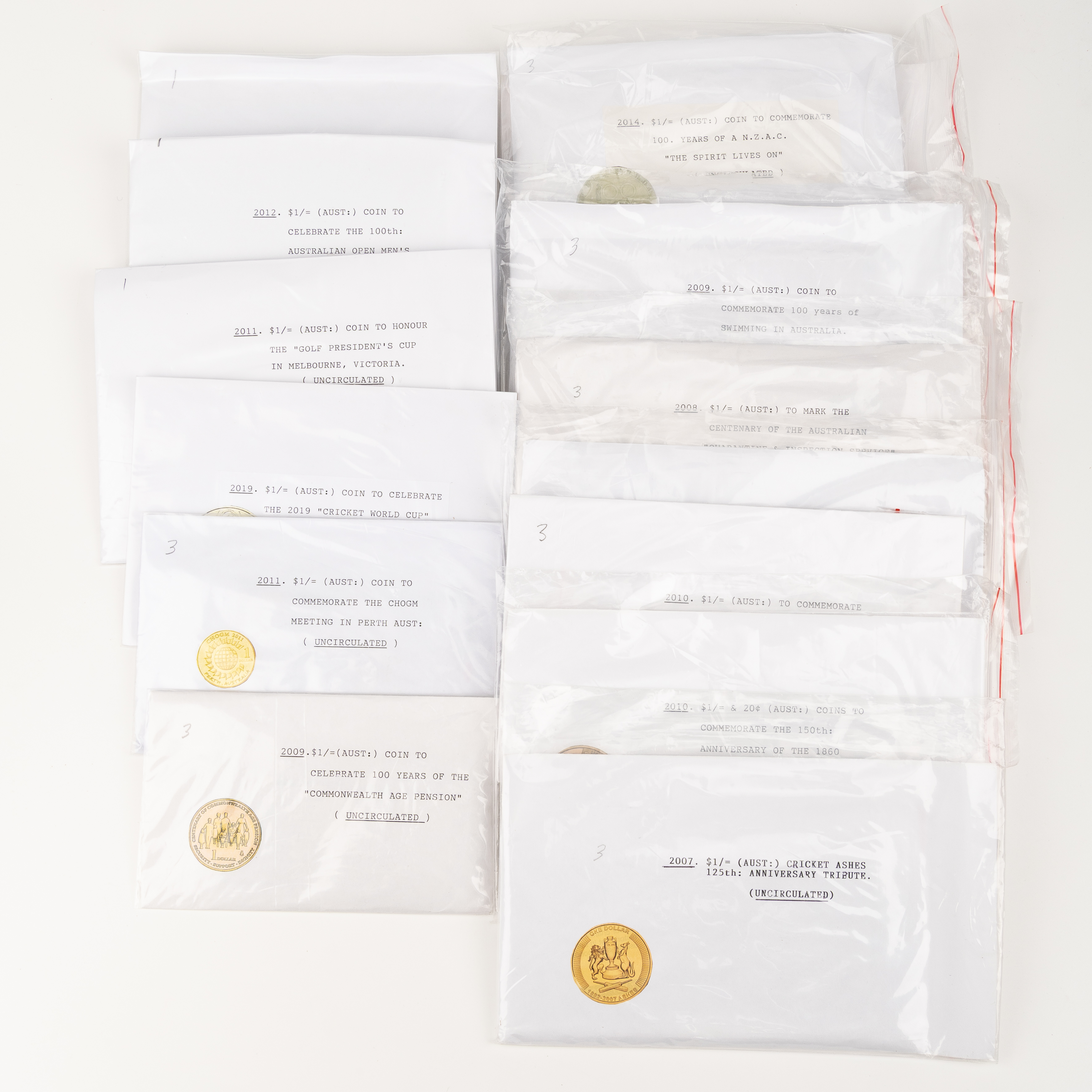 Elizabeth II, RAM - Miscellaneous, One Dollar, 2007 - 2019, UNC