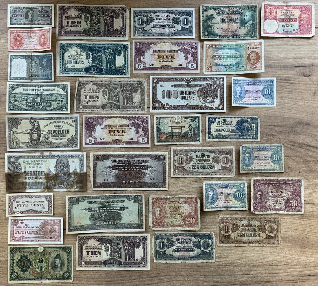 A group of World Banknotes, | Spink