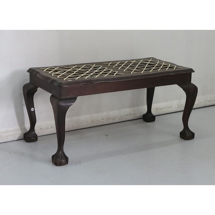 IMBUIA RIEMPIE STOOL