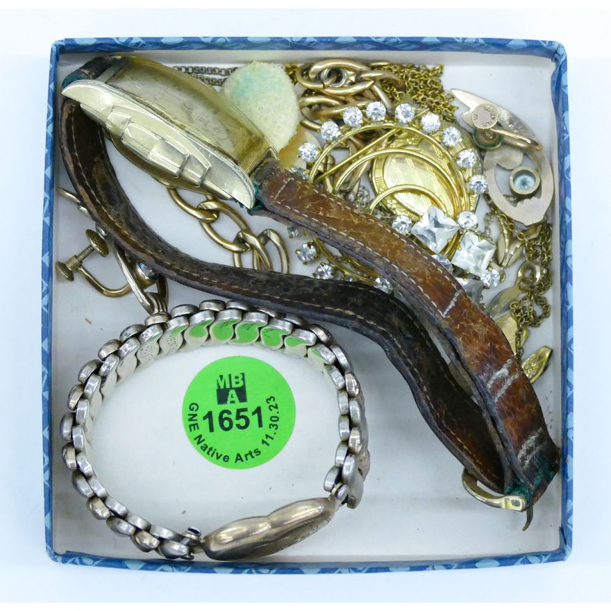 Box Old Gold Filled Jewelry & Watches