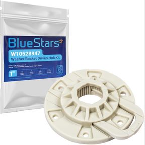 BLUESTARS W10528947 W10396887 WASHER BASKET DRIVEN HUB KIT PART - COMPATIBLE WITH MAYTAG WHIRLPOOL KENMORE WASHERS - REPLACES AP56