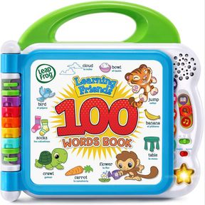 LEAPFROG LEARNING FRIENDS 100 WORDS BOOK, GREEN