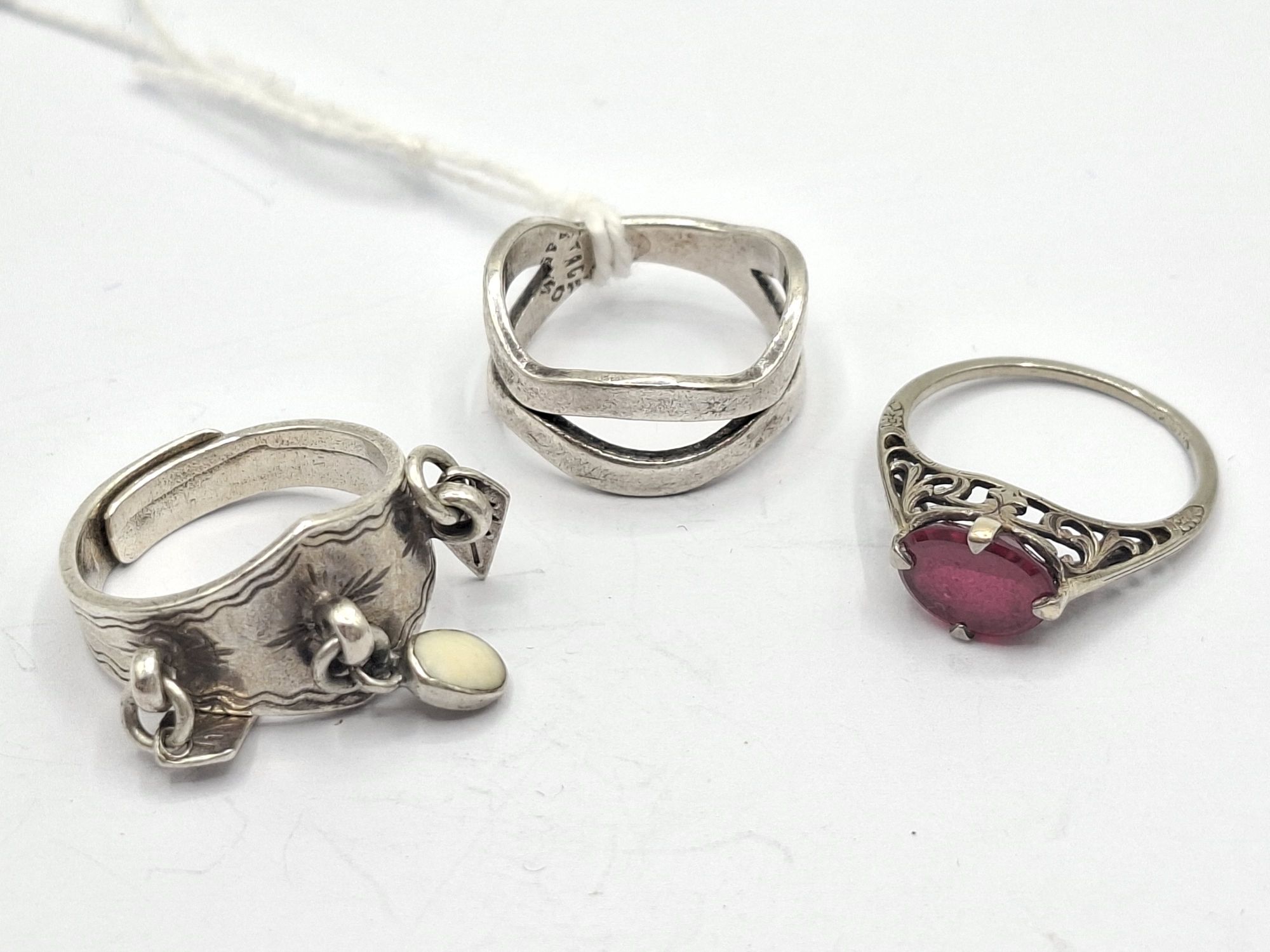 1082 · STERLING SILVER RINGS