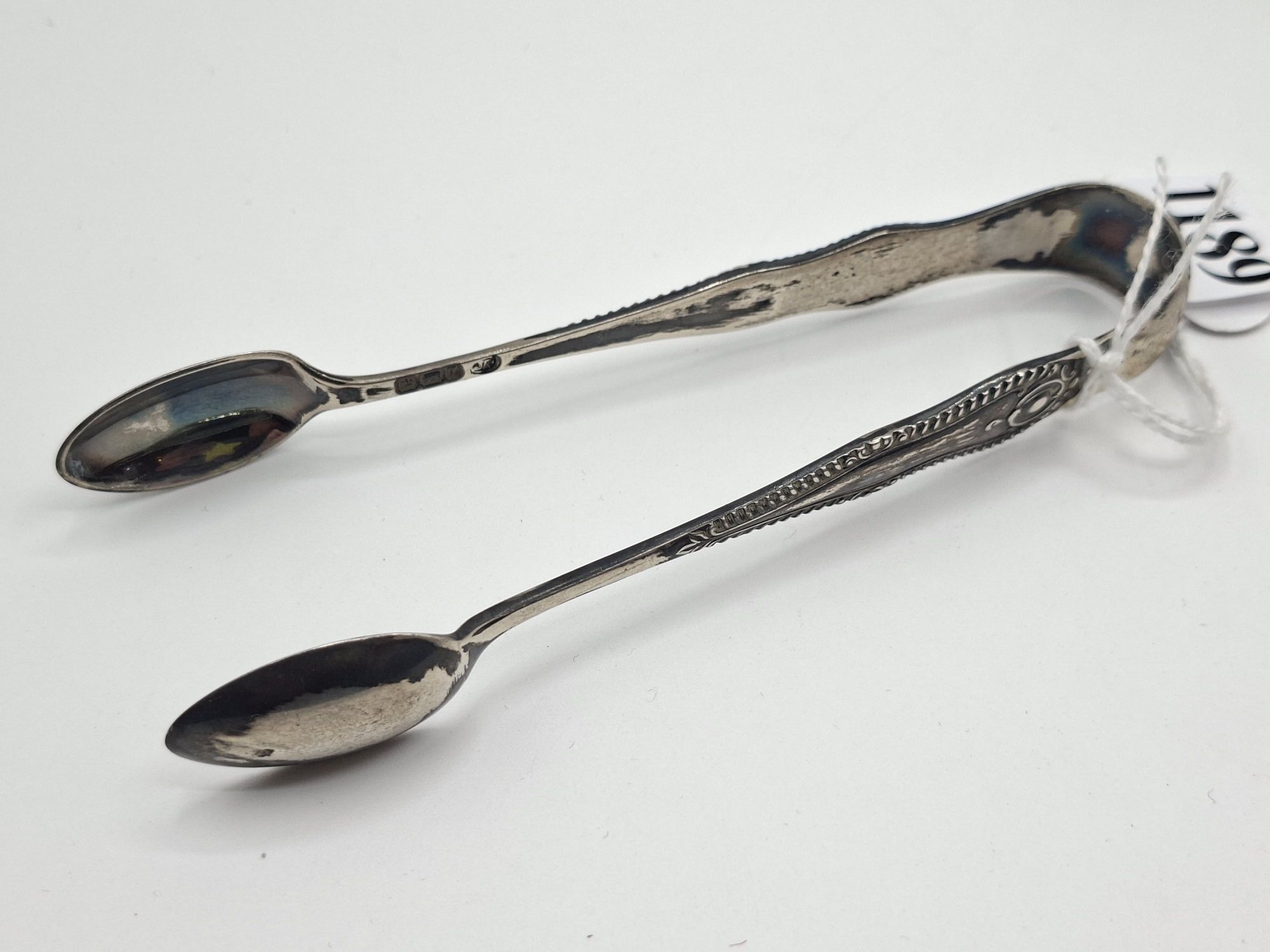 1189 · STERLING SILVER SUGAR TONGS