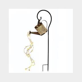 Outdoor Solar Iron Watering Can String Light Garden Light Garden Decoration|ON OFF BUTTON NOT WORKING