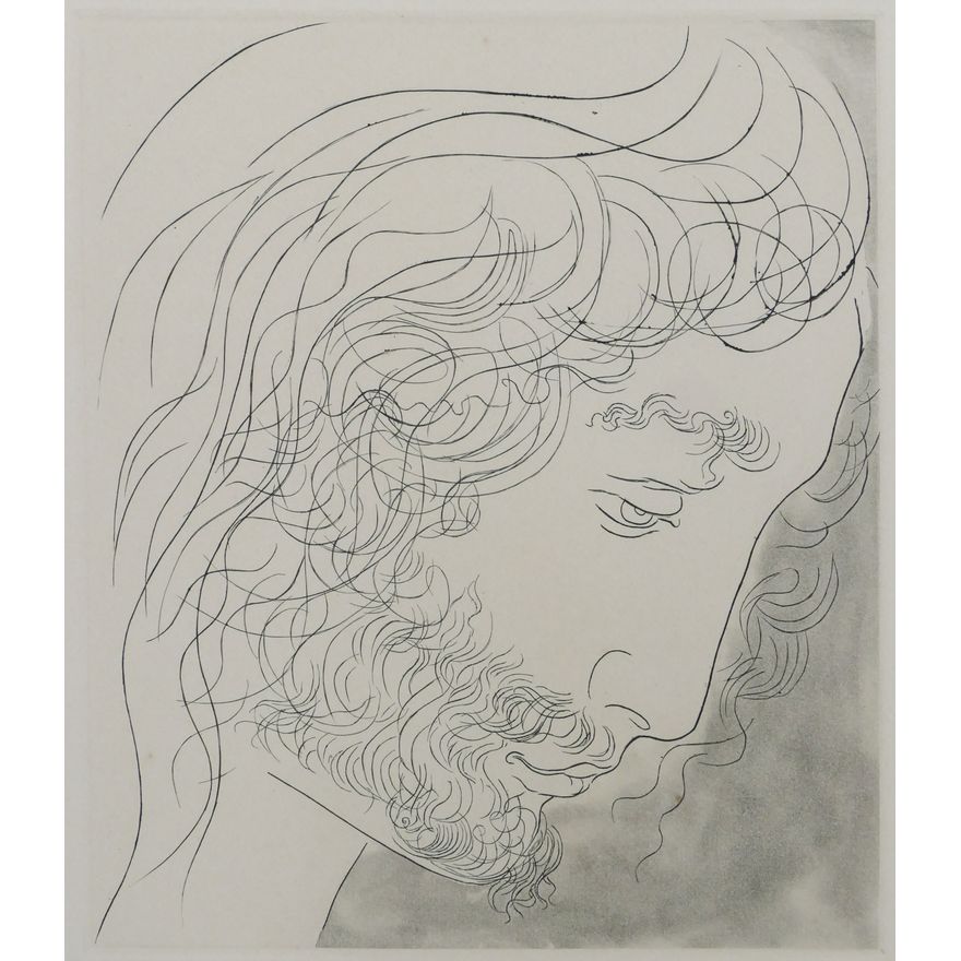 Salvador Dali ''Le Chateau d'Otrante'' 1964 Etching