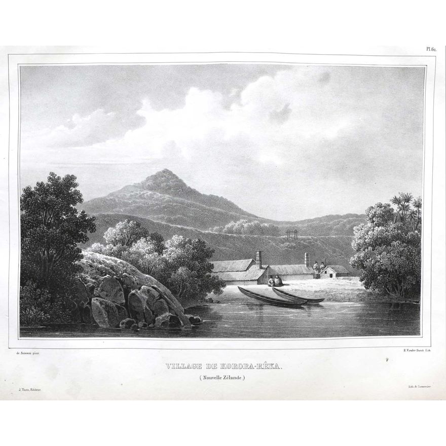 SAINSON, LOUIS AUGUSTE [2 images] - Village de Korora-Reka