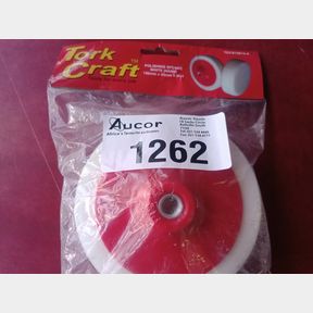 TORK CRAFT COMPOUNDING SPONGE 150MM X M14 WHITE HARD FOAM PAD