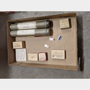 Independence boxes and MgCo key tag license plates