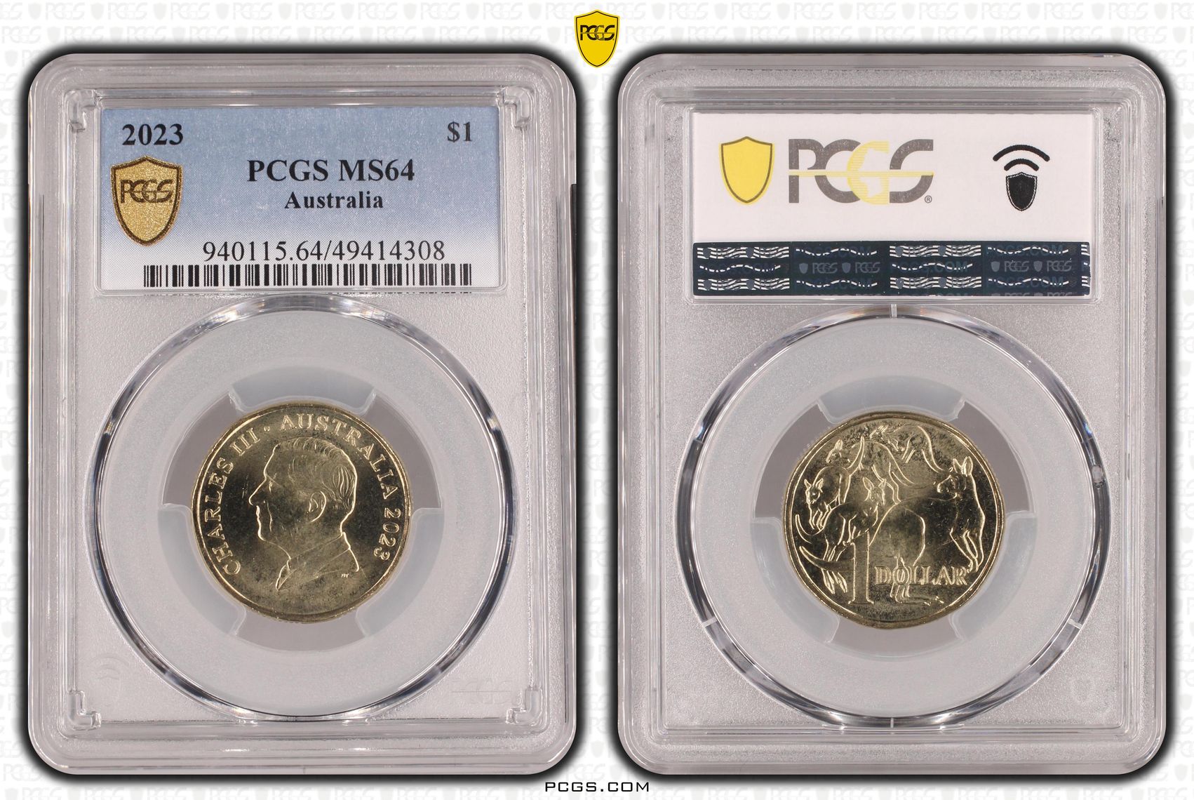 One Dollar, 2023, PCGS MS64