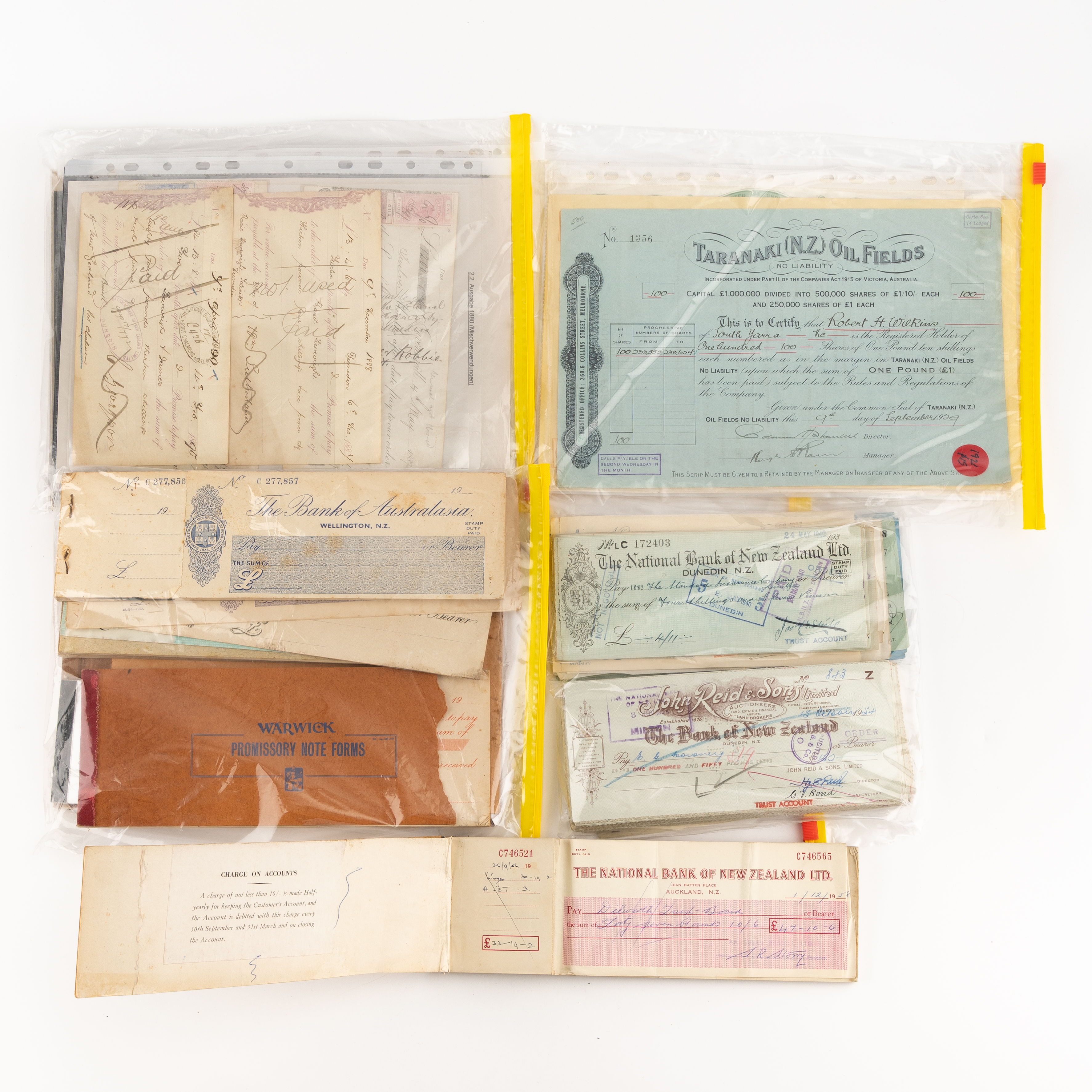 World, Banking Memorabilia