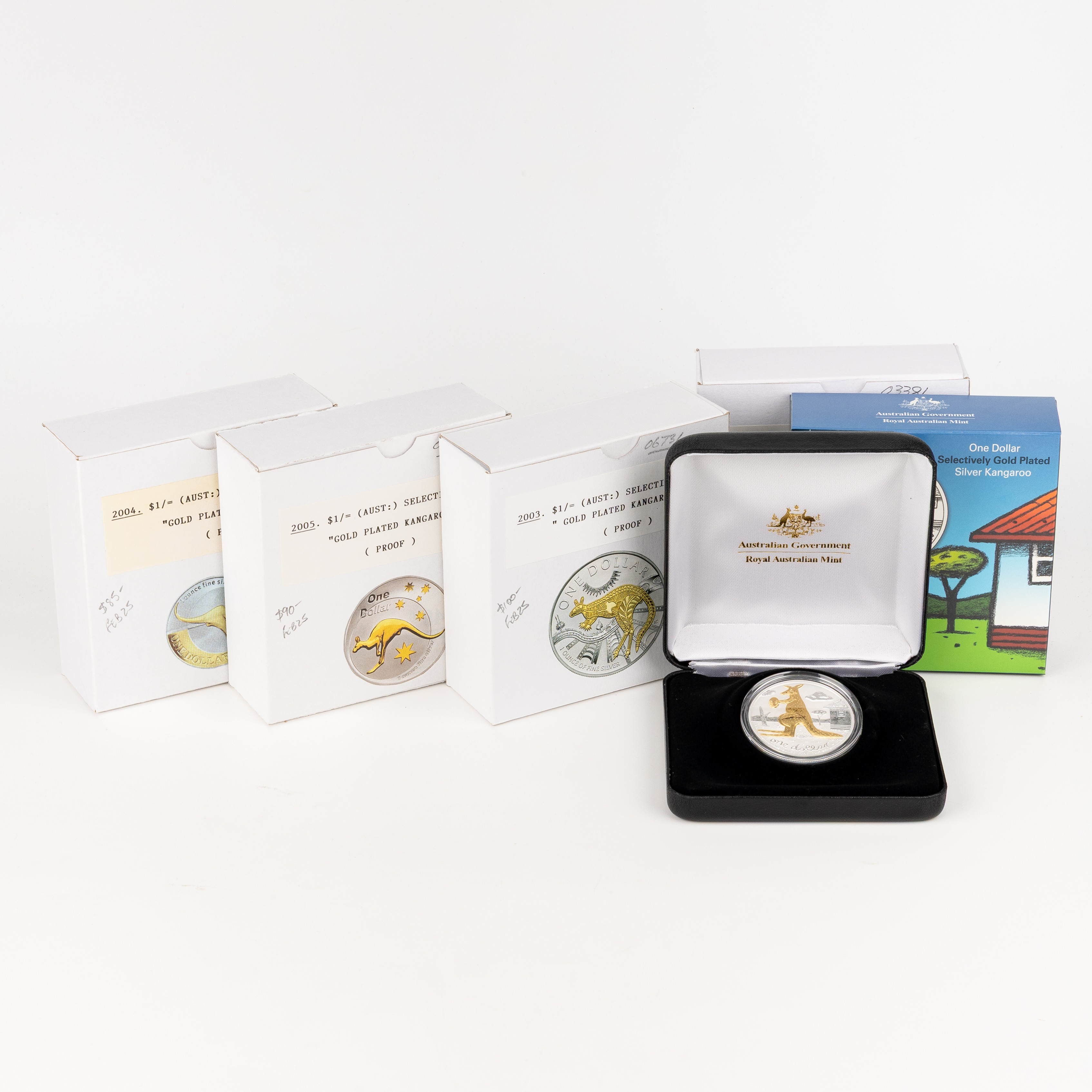 259 · Elizabeth II, Kangaroo Series, One Dollar, 2003 - 2008, FDC