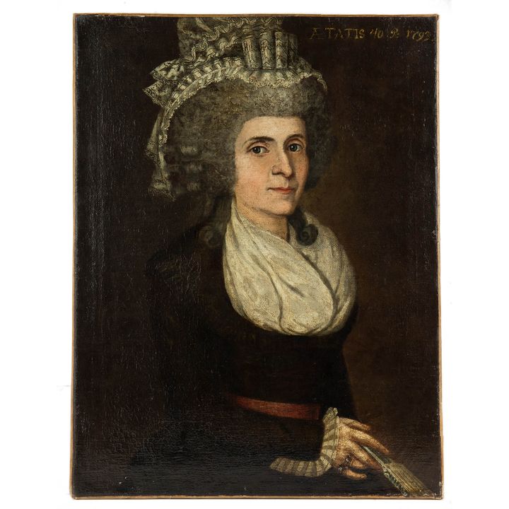 Malarz nieokreślony - Francja | Portret kobiety, 1793 r.
