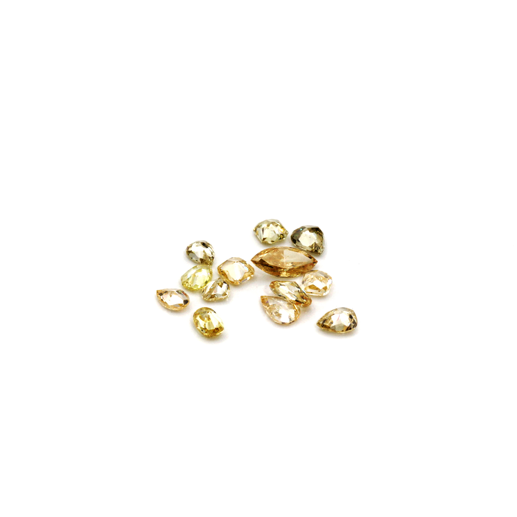 300. · 1.5ct Yellow Diamond Parcel