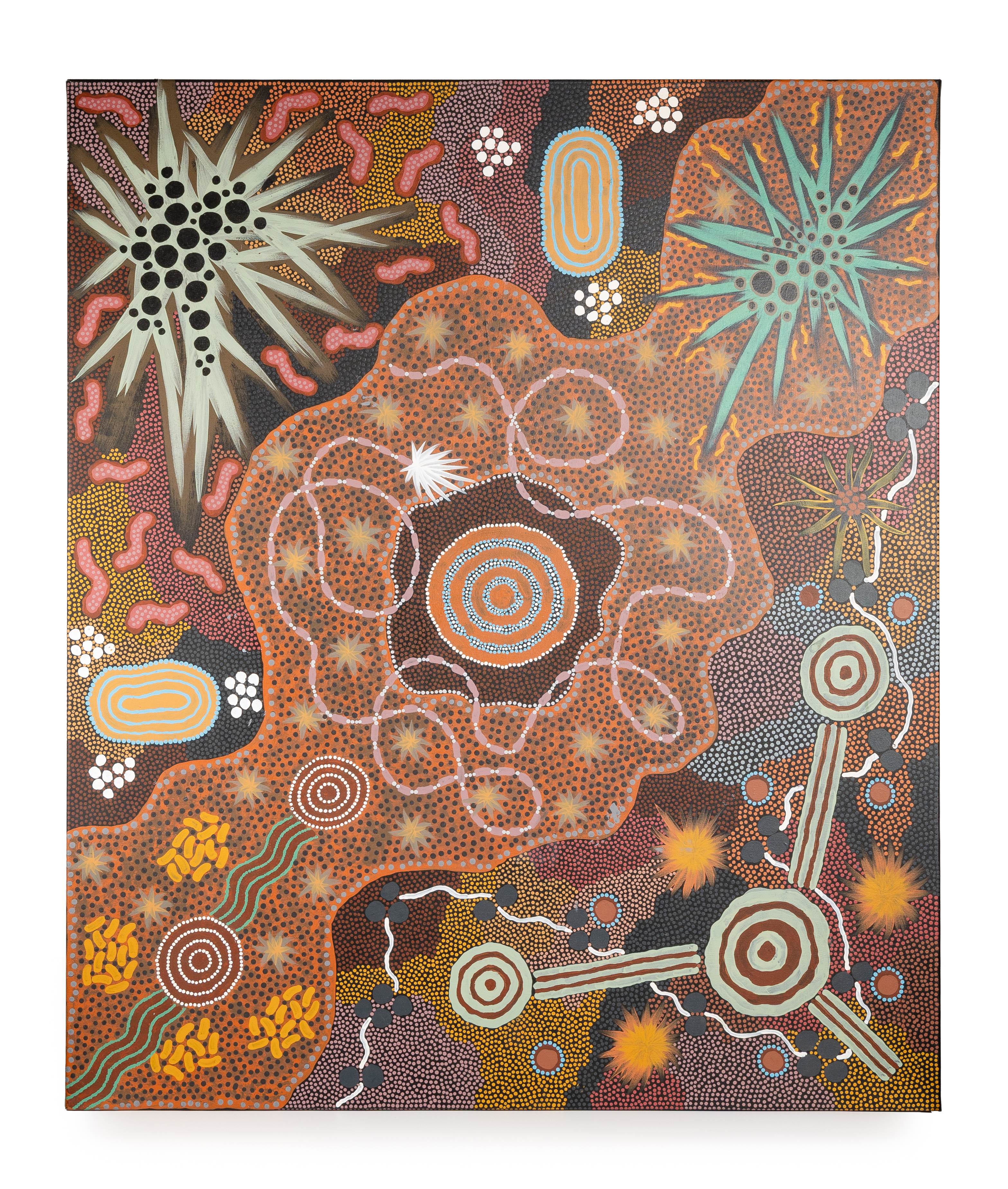 12 · Michelle Possum Nungurrayi (1970-), 'Women's Dancing Ceremony'