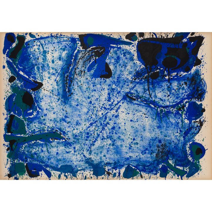 Sam Francis Happy Death Prints 1960