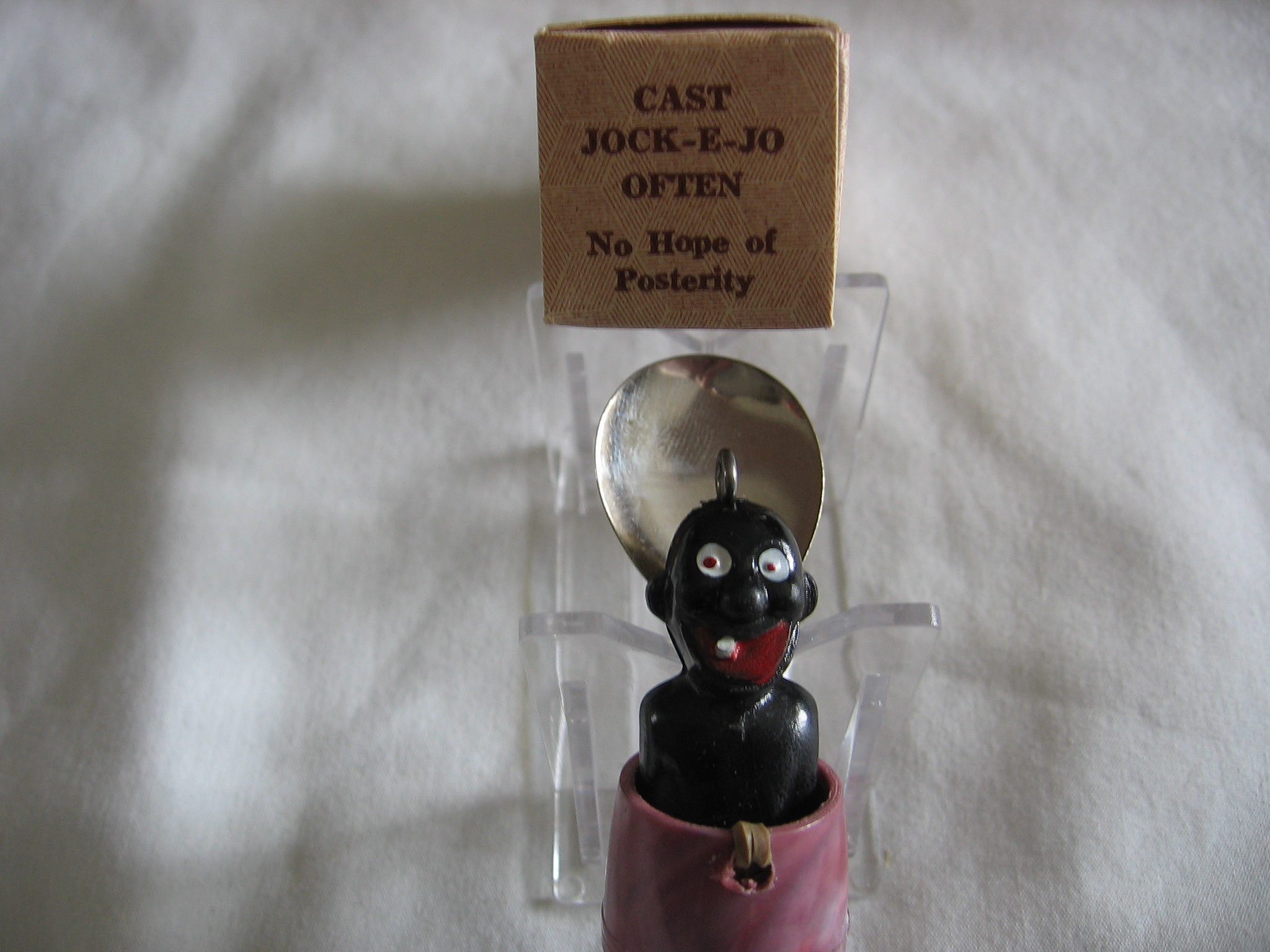 Sold at Auction: RARE Vintage Black Americana Sambo Nude Man In Barrel  Novelty Fishing Lure WORKS