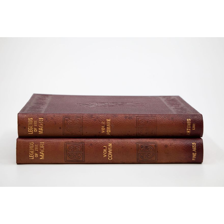 POMARE, HON, SIR MAUI & COWAN, JAMES   [deluxe edition] - Legends of the Māori.