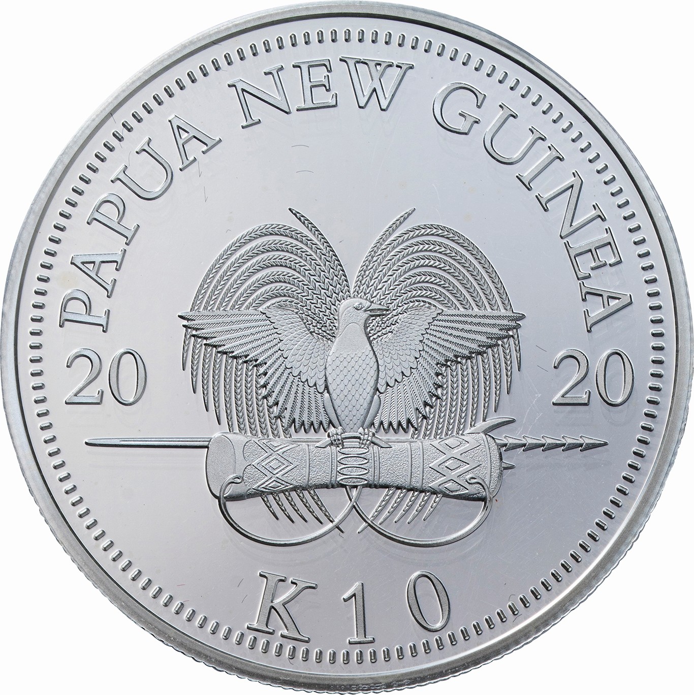 パプアニューギニア-Papua New Guinea. PCGS PR70DCAM. プルーフ